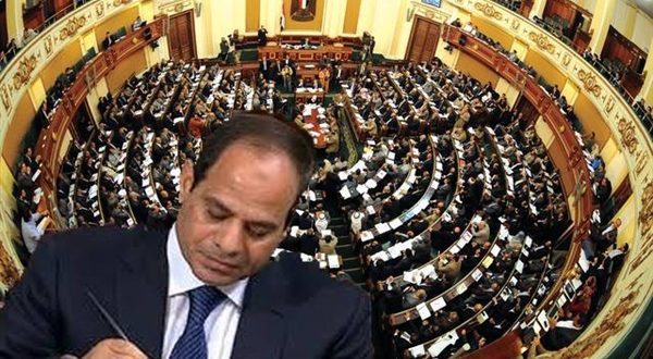 برلمان العسكر يبدأ في تقنين توجيه أموال 