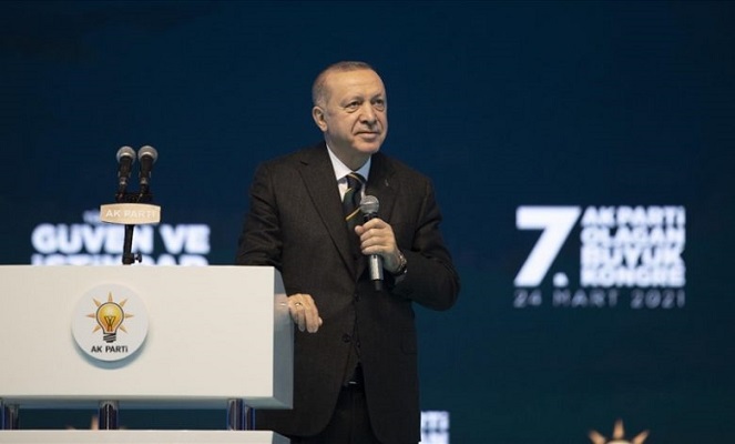 أردوغان: مصممون على إنهاء حالات الخصومة بمنطقتنا وتحويلها  إلى واحة سلام
